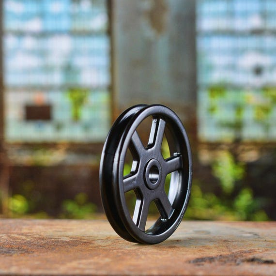 Black Pulley Wheel Pulley For Light Barn Door Hardware Iron Pulley Metal Pulley Pulley Light Parts Best Quality