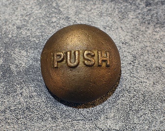 Switch - Push Button - Bonkers - Steampunk Switch - Industrial Switch - Push Button Knob - Vintage Knob - Industrial Knob