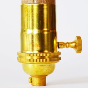 Electrical Lamp Socket - Light Socket - Unfinished Brass
