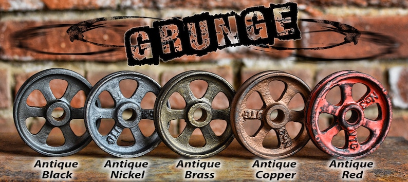 Grunge Pulley Wheel Pulley For Light Barn Door Hardware Cast Iron Pulley Metal Pulley Pulley Light Parts Best Quality