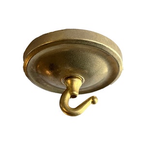 Plant Hook - Brass - Ceiling Hook - Nautical Hook - Plant Hanger - Premium Quality - FAST shipping from the United States