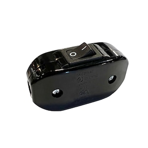Cord Switch - Black - Inline Feed-Thru Switch - Best Switch available - Best Quality - Best price