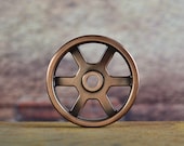 Pulley Wheel - Antique Copper - Iron Pulley - Metal Pulley - Pulley Light Parts - Best Quality - BarnDoor Hardware