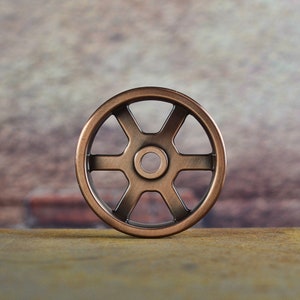 Pulley Wheel - Antique Copper - Iron Pulley - Metal Pulley - Pulley Light Parts - Best Quality - BarnDoor Hardware