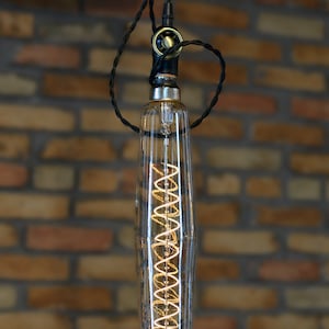 LED Grand Edison Bulb - Pear Shape - Pendant Bulb - Huge Bulb - Edison Bulb - Bulbrite Bulb - Nostalgic Spiral Filament