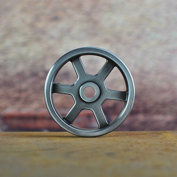 Pulley Wheel Antique Nickel Barn Door Hardware Iron Etsy