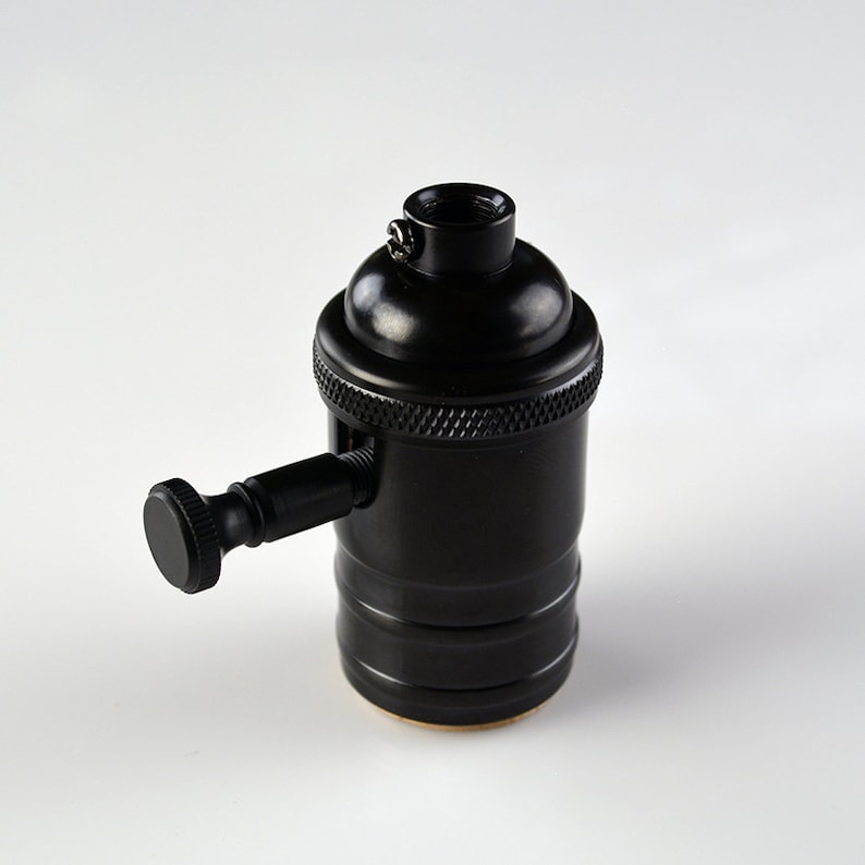 Dimmer Socket Black Best Quality Lamp Socket 150W Etsy
