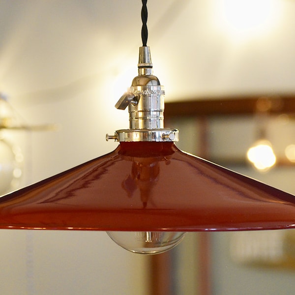 Image showcasing Metal Pendant Shade - Etsy