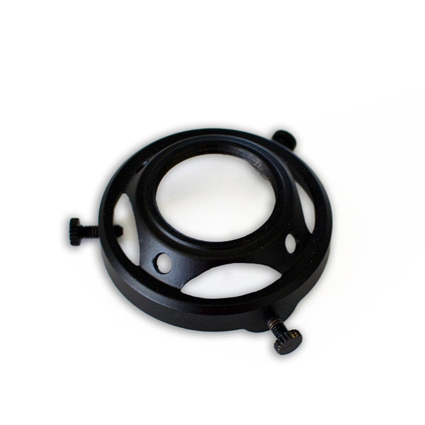 UNO Shade Holder - Black - 2-1/4" - Fitter - Cast Brass Holder - Premium Quality - Lamp Parts - Light Parts