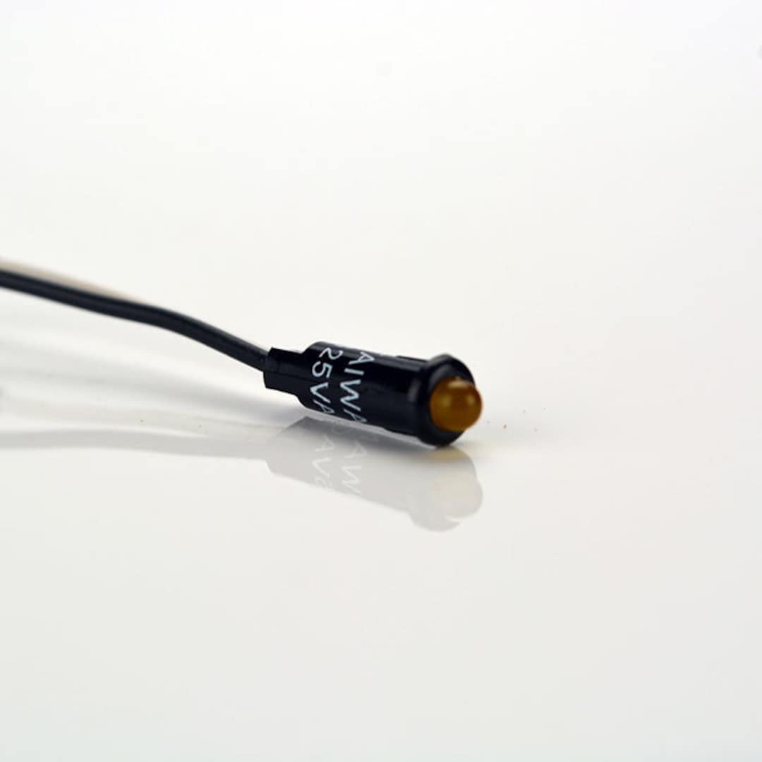 LED - Panel Light - (AMBER) - Steampunk - Indicator Light - Etsy