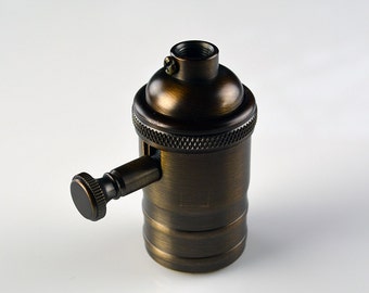 Dimmer Socket - Oil Rubbed Bronze - Best Quality Lamp Socket - 150W