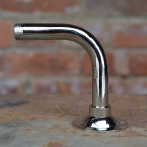 PIPE ELBOW 2&quot; - Polished Nickel - Hollow pipe - Lamp arm