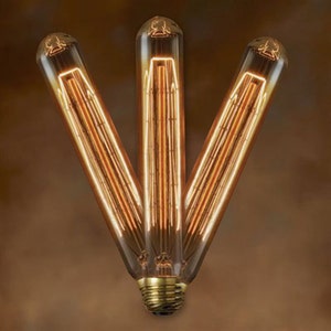 3-Pack Edison Bulb Vintage Hairpin Filament NOS30T9 Bulbrite 133009 Premium Quality image 1
