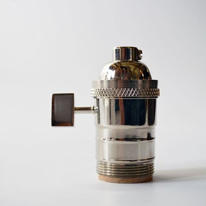 UNO Socket - POLISHED NICKEL - Light Socket
