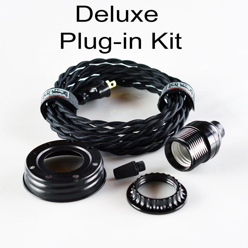 Mason Jar Plugin Light Kit Deluxe 12ft Wire DIY Ball Etsy