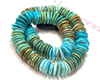 Tibetan/Kingman Turquoise Heishi