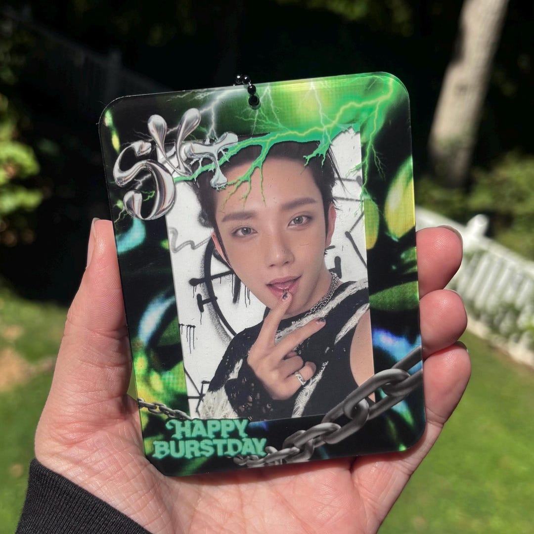 Seventeen Happy Burstday PHOTOCARD HOLDER Etsy