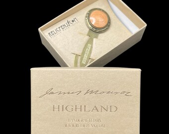 James Monroe Historical Bookmark from Wood that came from the Highland Estate