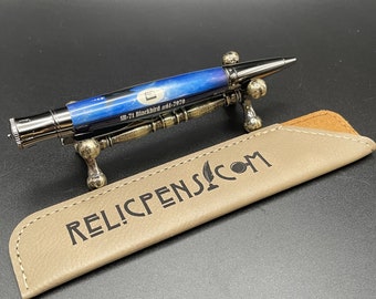 SR-71 Blackbird Aircraft # 61-7970 Titanium Historical Embedded RelicPen