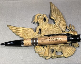 B-17 Flying Fortress,B-29 Super Fortress, and B-52 StratoFortress Historical  RelicPen