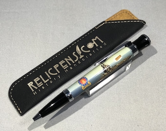 USS Independence CV-62 Historical Wood Embedded Resin RelicPen