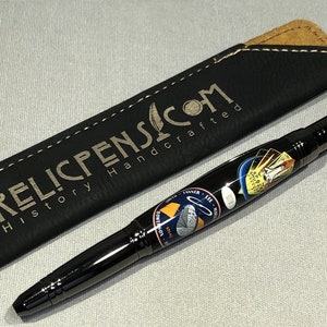 Space Shuttle Discovery Space Flown Embedded Payload Liner Resin RelicPen Historical Pen