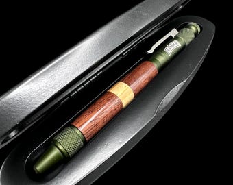 Historical Pen made with wood from the old US Army Ranger Wall