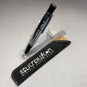 USS Saipan LHA -2 Embedded RelicPen Historical Pen made with Brass Chaplain sign from the Ship.