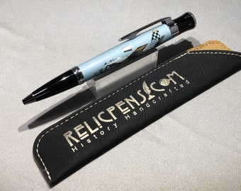North American RelicPen with a Piece of a North American F-86 Sabre Embedded into the Resin