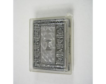 Silver Plated Siddur Avodat Israel English Translation Hebrew Vintage Travel