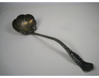 Antique Wm Rogers Melrose Silverplate Oyster Spoon 8 inch Elegant Design
