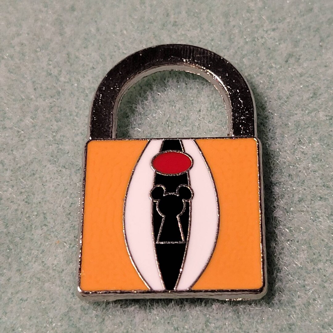 Dale Disney Lock With Hidden Mickey Disney Needle Minder Etsy