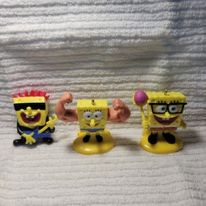 SpongeBob Ornament Set 3 piece set