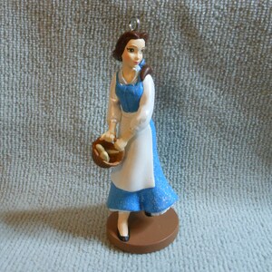 Belle Beauty and the Beast Ornament