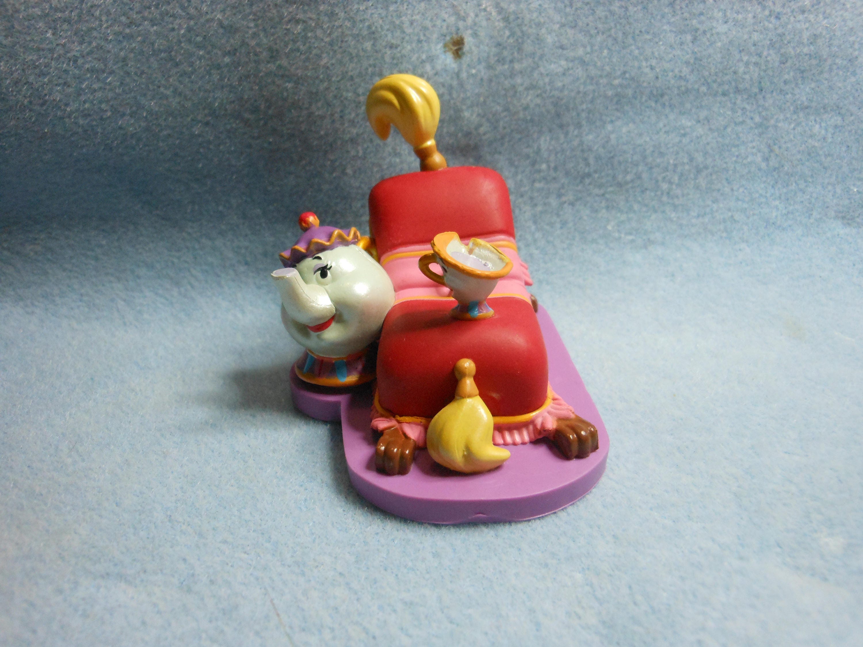 Mrs. Potts Chip and Footstool Beauty and the Beast Ornament Etsy
