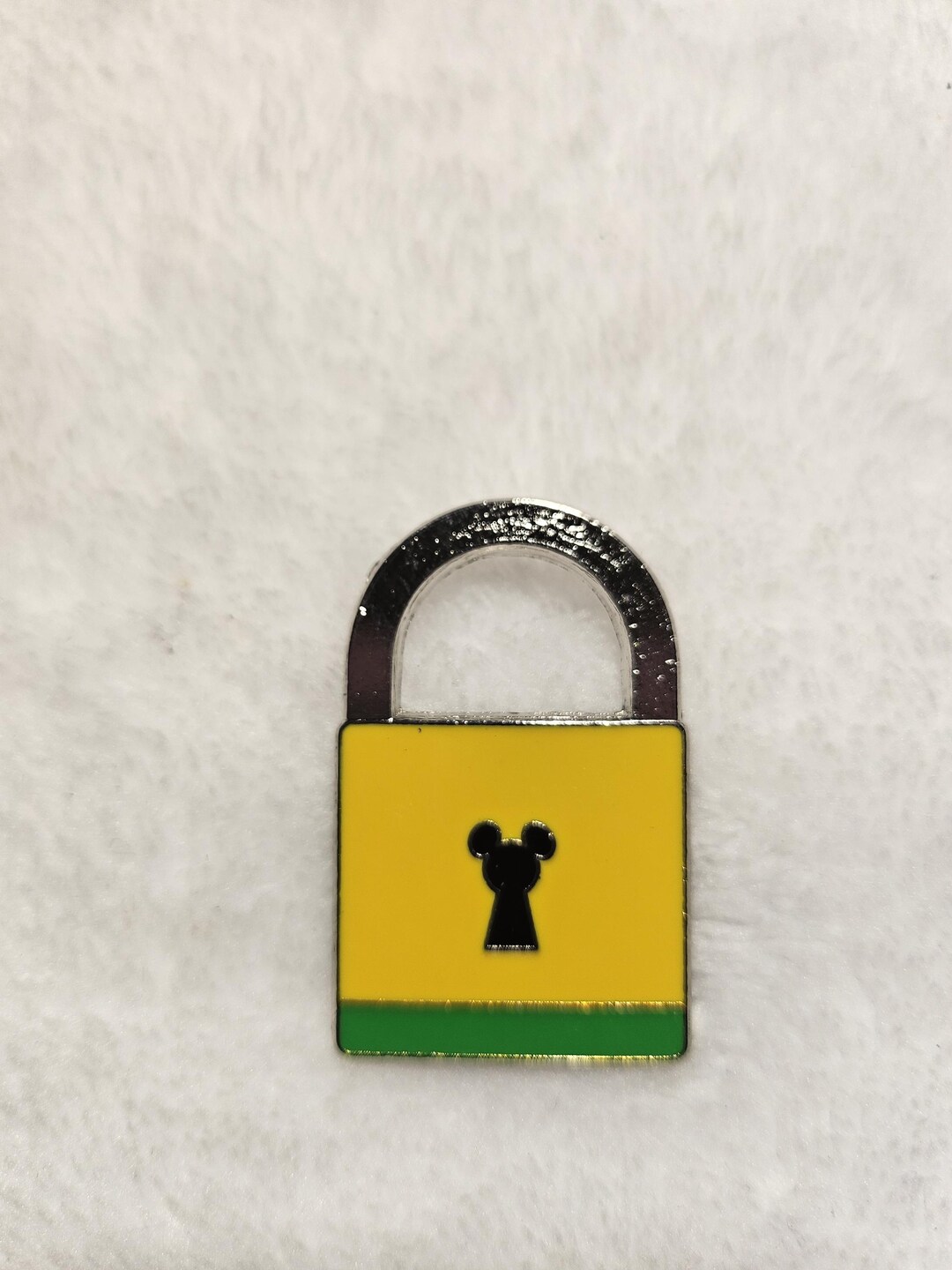 Pluto Disney Lock With Hidden Mickey Disney Needle Minder - Etsy