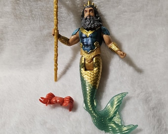 King Triton from Little Mermaid Ornament