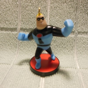 Mr. Incredible from the Incredibles blue costume ornament    *****Free Shipping*****