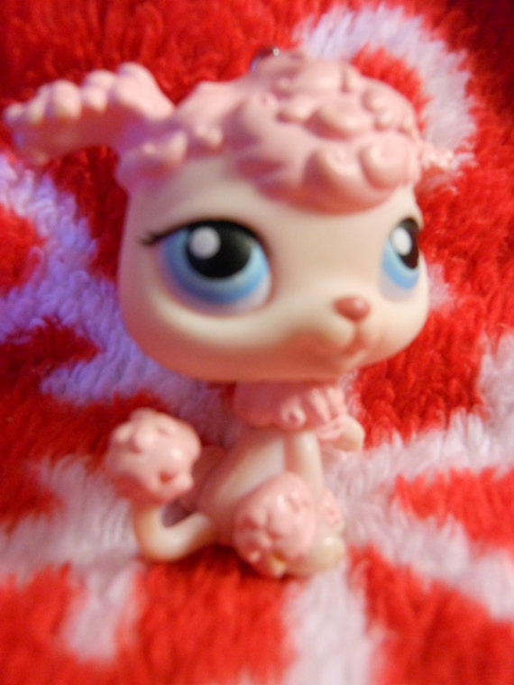 littlest pet shop pink poodle