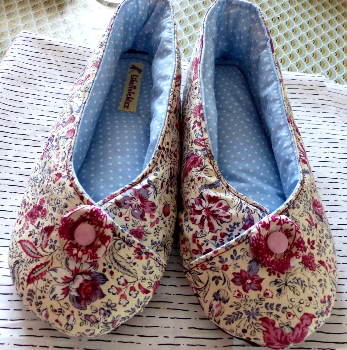 Women's kimono slippers old-fashioned old | Etsy