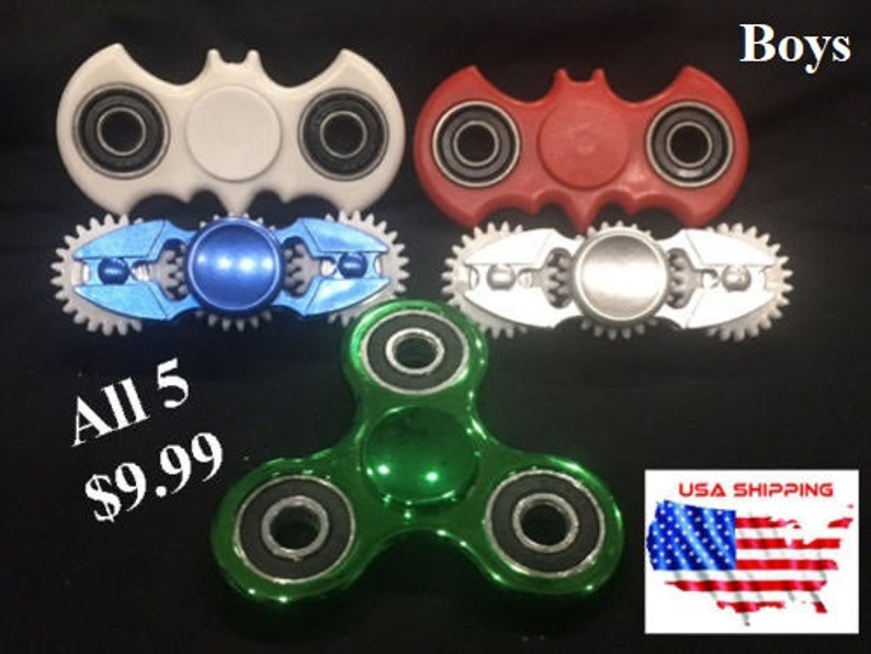 5 gear fidget spinner
