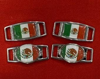 mexican flag charm for crocs