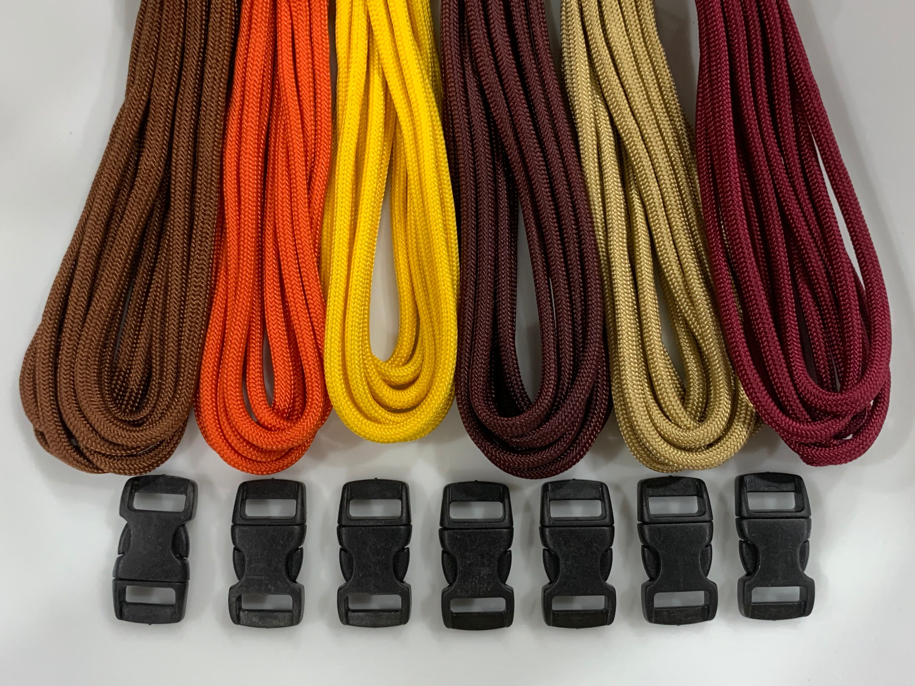 550 Paracord Kits or Paracord Bundles Selection of colors. Etsy