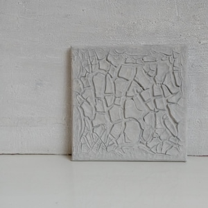 Impasto Paint, shades of grey, 8x8x0,6&quot;, art painting, acrylic painting, struktur contemporary art, impasto art, germany, grey, concrete, #f