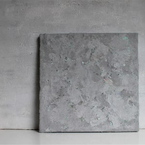 impasto, acrylic painting, 16x16, painting, contemporary art, original painting, abstract, structure art, wall decor, gold, white, USA