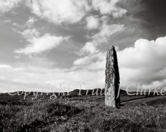 Lonely stone, Islay