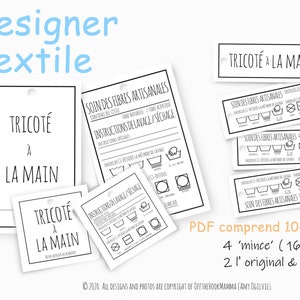 Einzigartiges Etsy Maker Tag-Bundle Enthält alle Kleidungsstücke, die von den Kleidungsstücken abhängen