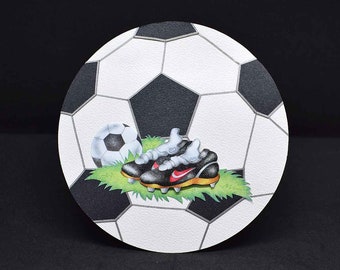 Carte 3d Football Etsy