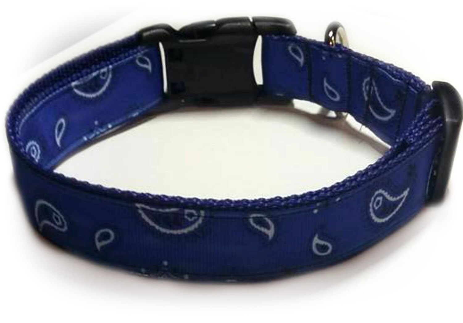 Blue Bandana Dog Collar / Country Dog Collar / Bandana Collar Etsy