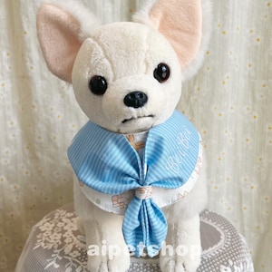 Charmant bandana-slabbetje voor huisdieren: hondendassen met druksluiting